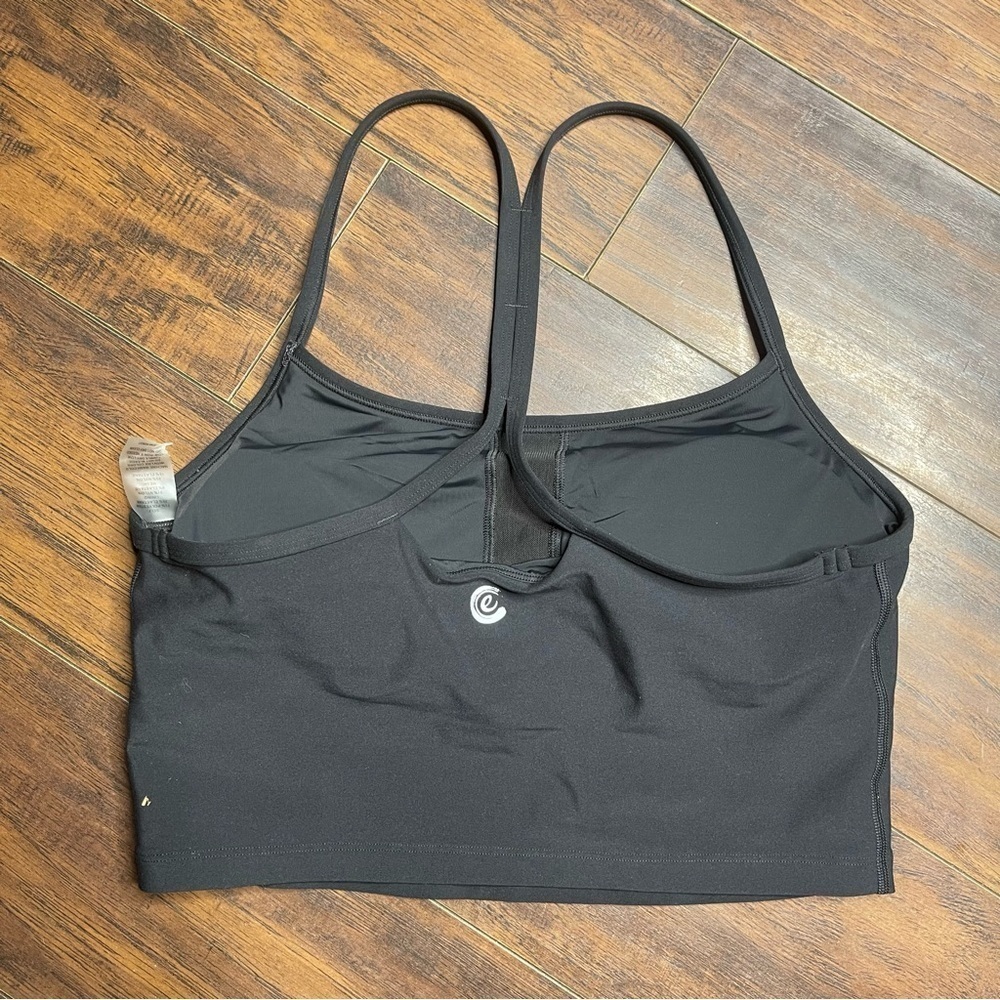 Johnny Was Calme Black Endurance Sports Bra
